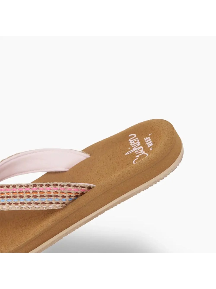 Reef Baja Elana Women's Brown/Pink CJ7336-51 slippers online bestellen bij Kathmandu Outdoor & Travel