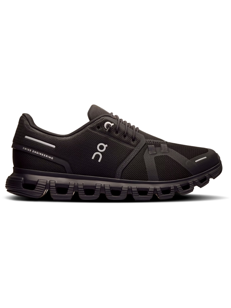 On-running Cloud 6 Women's Black | Black 3WF10061043 wandelschoenen dames online bestellen bij Kathmandu Outdoor & Travel