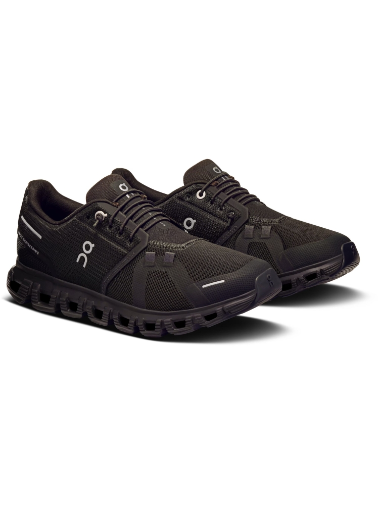 On-running Cloud 6 Women's Black | Black 3WF10061043 wandelschoenen dames online bestellen bij Kathmandu Outdoor & Travel