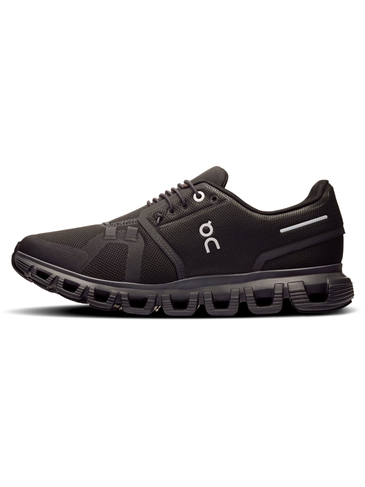 On-running Cloud 6 Women's Black | Black 3WF10061043 wandelschoenen dames online bestellen bij Kathmandu Outdoor & Travel