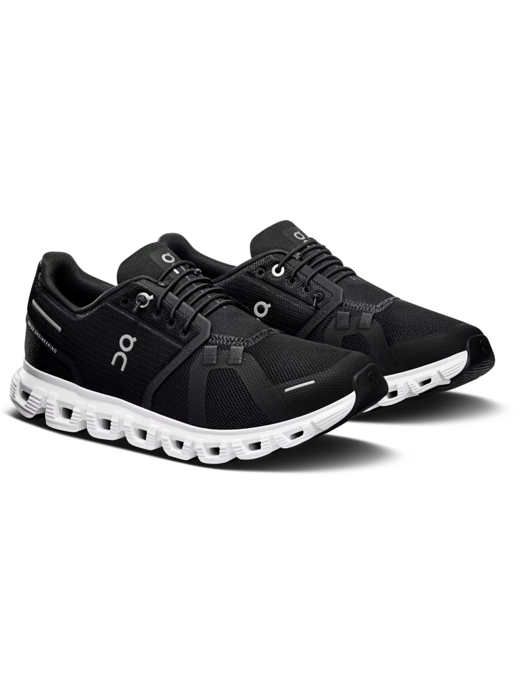 On-running Cloud 6 Women's Black | White 3WF10060299 wandelschoenen dames online bestellen bij Kathmandu Outdoor & Travel