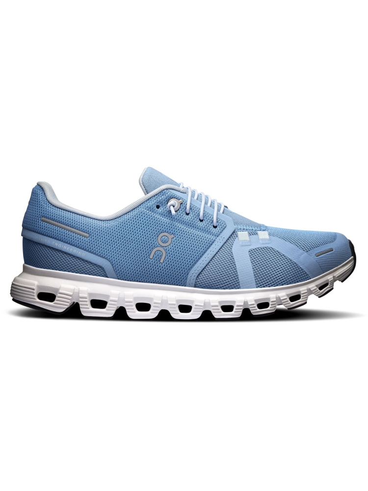 On-running Cloud 6 Women's Chambray | White 3WF10061508 wandelschoenen dames online bestellen bij Kathmandu Outdoor & Travel