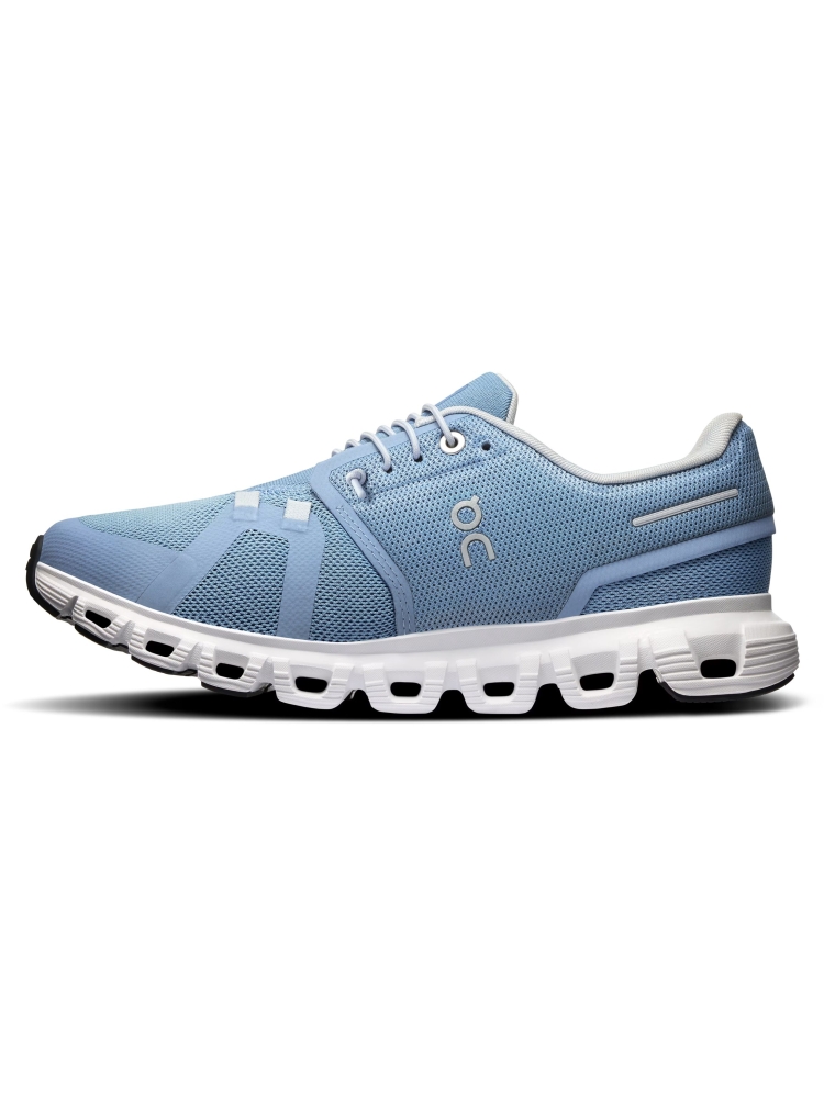 On-running Cloud 6 Women's Chambray | White 3WF10061508 wandelschoenen dames online bestellen bij Kathmandu Outdoor & Travel