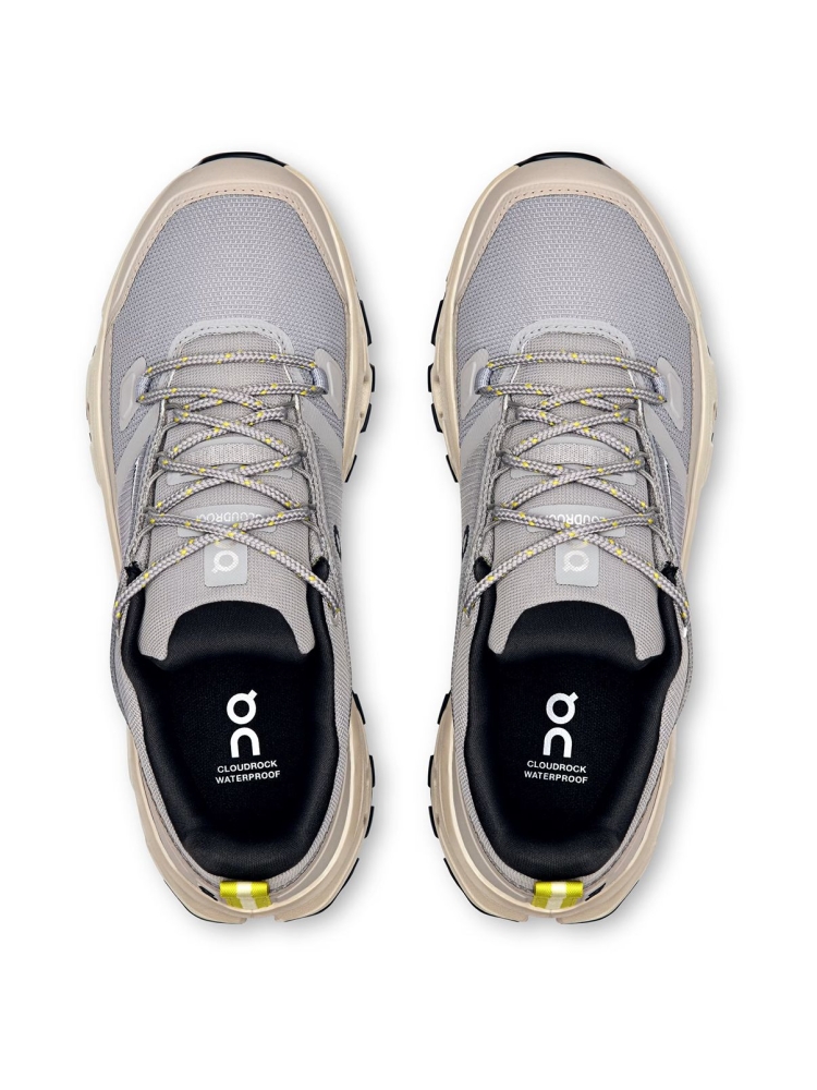 On-running Cloudrock Low WP Women's Alloy | Ice 3WF10143317 wandelschoenen dames online bestellen bij Kathmandu Outdoor & Travel