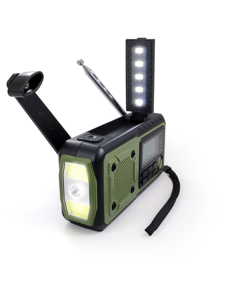 Origin Outdoor Crank Radio 'Multi' Green 180882 verlichting online bestellen bij Kathmandu Outdoor & Travel