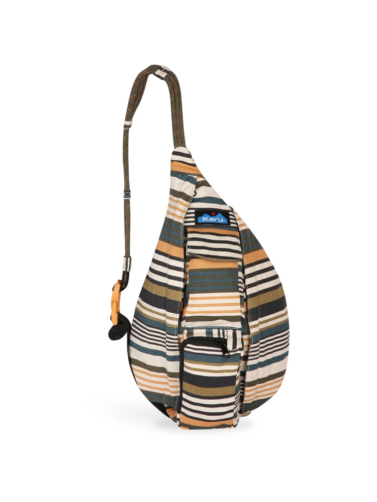 Kavu Mini Rope Bag Kelp Stripe 9150-2503 tassen online bestellen bij Kathmandu Outdoor & Travel