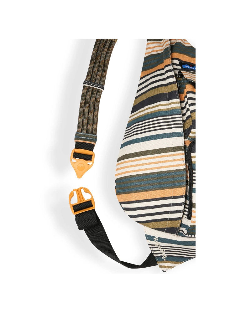 Kavu Rope Bag Kelp Stripe 923-2503 tassen online bestellen bij Kathmandu Outdoor & Travel