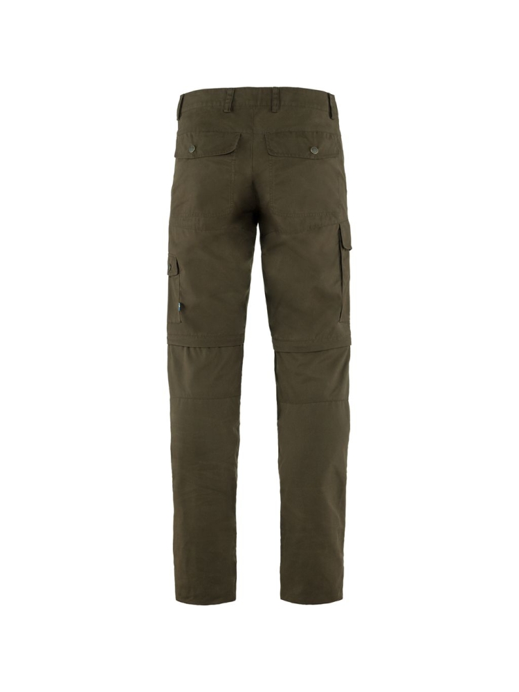 Fjällräven Karl Pro Zip-off Trousers Dark Olive F81463-633 broeken online bestellen bij Kathmandu Outdoor & Travel
