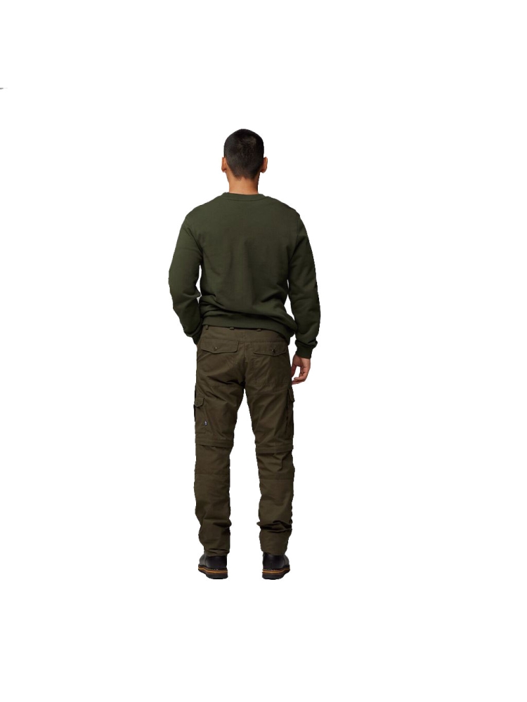 Fjällräven Karl Pro Zip-off Trousers Dark Olive F81463-633 broeken online bestellen bij Kathmandu Outdoor & Travel