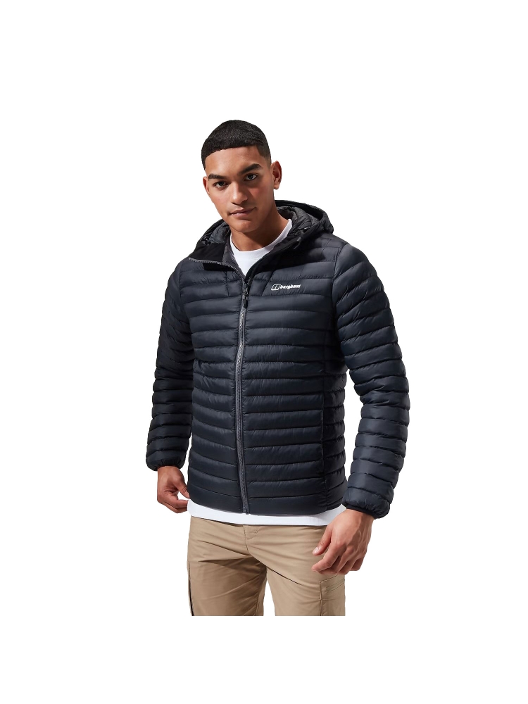 Berghaus Vaskye Hooded Hybrid Jkt Black/Black 4-A001883-BP6 jassen online bestellen bij Kathmandu Outdoor & Travel