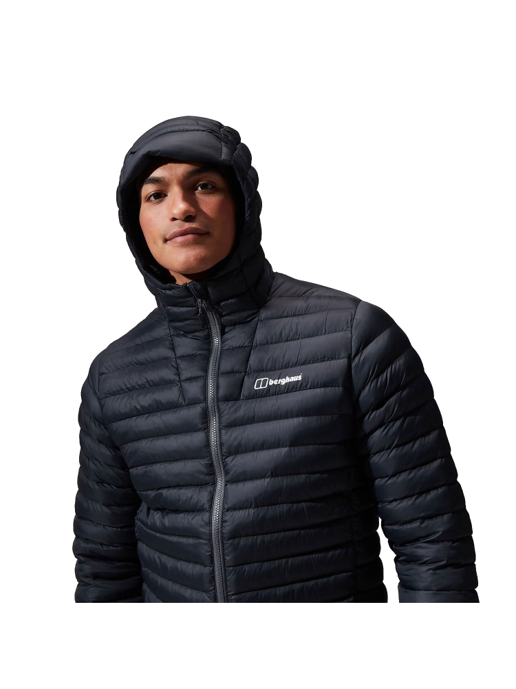 Berghaus Vaskye Hooded Hybrid Jkt Black/Black 4-A001883-BP6 jassen online bestellen bij Kathmandu Outdoor & Travel