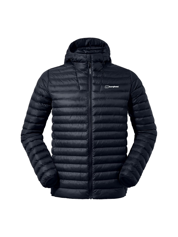 Berghaus Vaskye Hooded Hybrid Jkt Black/Black 4-A001883-BP6 jassen online bestellen bij Kathmandu Outdoor & Travel