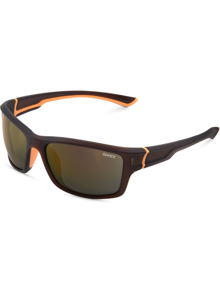 Sinner Sinner Cayo SISU-685-40-58 zonnebrillen Sinner Cayo Matte Brown/Orange SISU-685-40-58 zonnebrillen online bestellen bij Kathmandu Outdoor & Travel