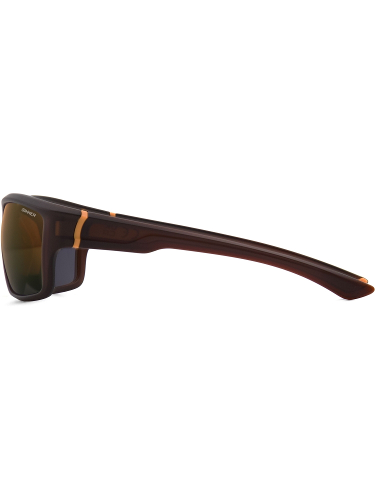 Sinner Sinner Cayo SISU-685-40-58 zonnebrillen Sinner Cayo Matte Brown/Orange SISU-685-40-58 zonnebrillen online bestellen bij Kathmandu Outdoor & Travel