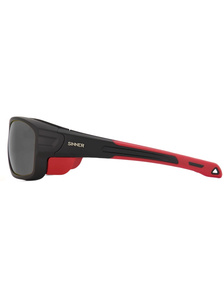 Sinner Denali Black/Red SISU-889-10-C10B zonnebrillen online bestellen bij Kathmandu Outdoor & Travel