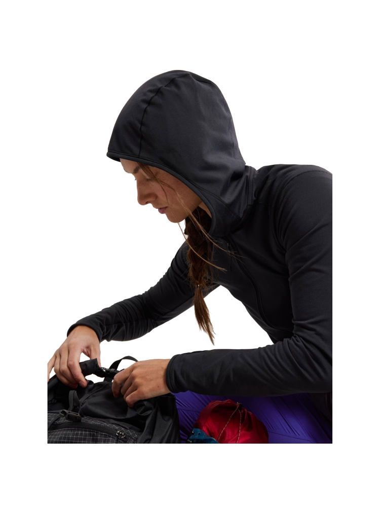 Arc'teryx Kyanite LT Hoody Women's Black 9645-Black fleeces en truien online bestellen bij Kathmandu Outdoor & Travel