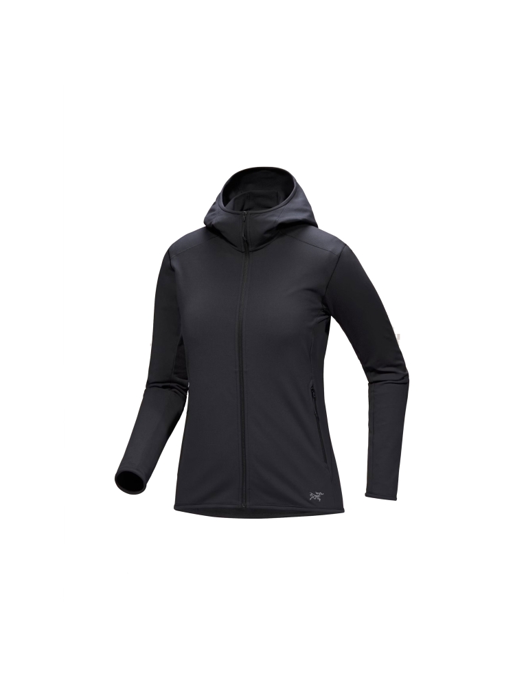 Arc'teryx Kyanite LT Hoody Women's Black 9645-Black fleeces en truien online bestellen bij Kathmandu Outdoor & Travel