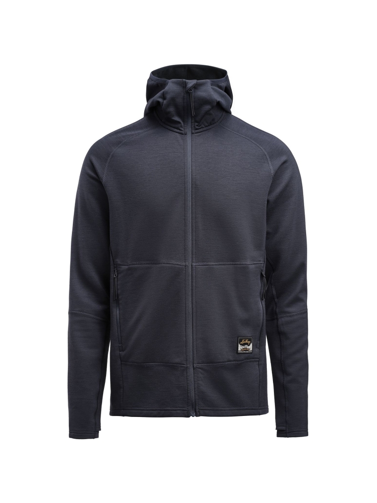 Lundhags Tived Merino Hoodie Black 46017-24-10000 fleeces en truien online bestellen bij Kathmandu Outdoor & Travel
