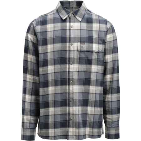 Lundhags  Jarpen Plaid Flannel Shirt Dk Sky Blue
