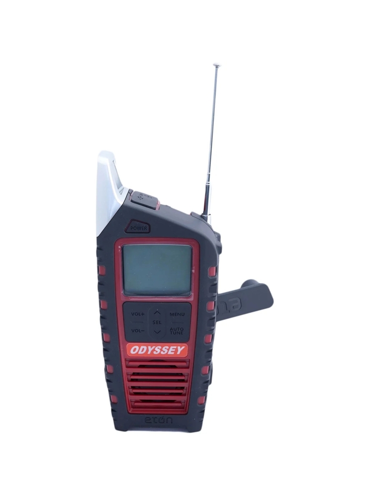 Eton Odyssey DAB+ Noodradio Red/Black E60110553 verlichting online bestellen bij Kathmandu Outdoor & Travel