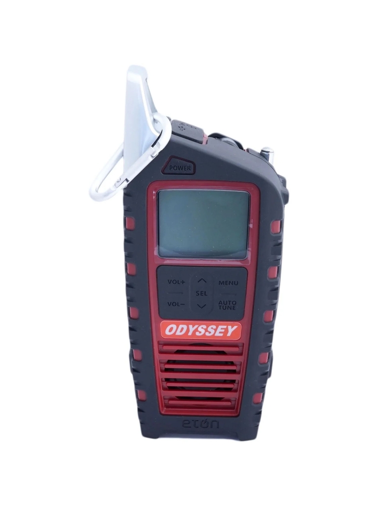 Eton Odyssey DAB+ Noodradio Red/Black E60110553 verlichting online bestellen bij Kathmandu Outdoor & Travel