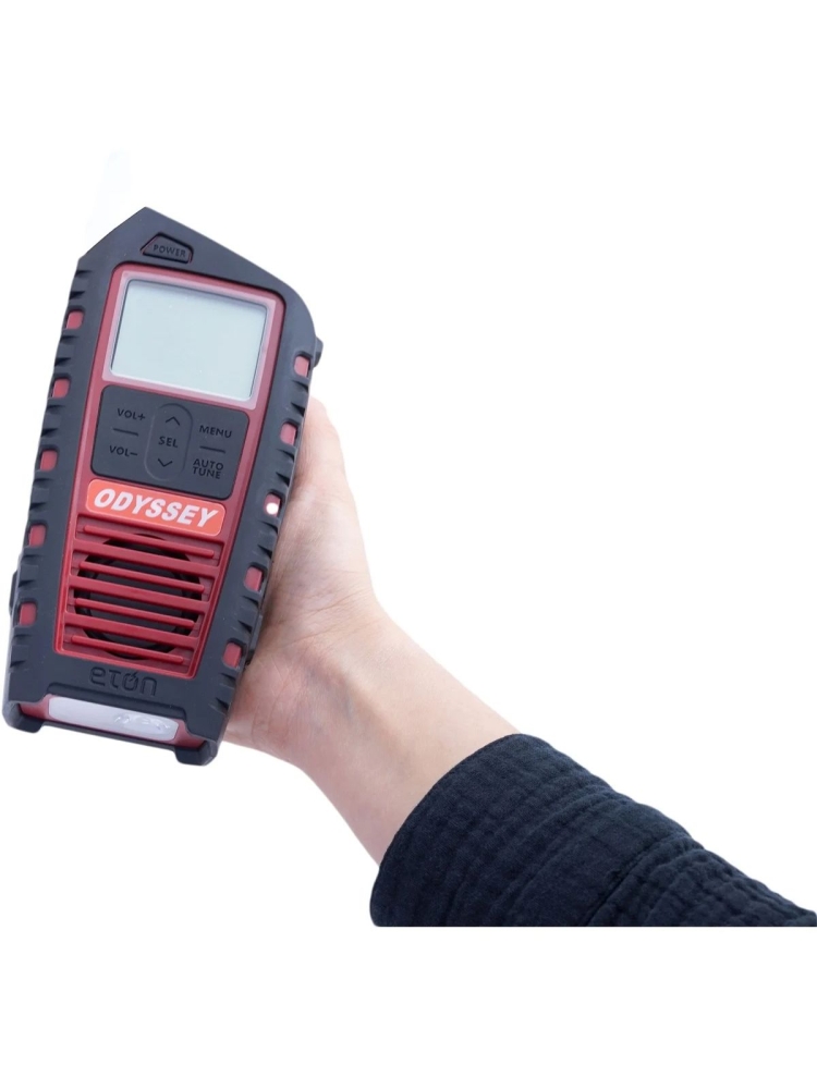 Eton Odyssey DAB+ Noodradio Red/Black E60110553 verlichting online bestellen bij Kathmandu Outdoor & Travel