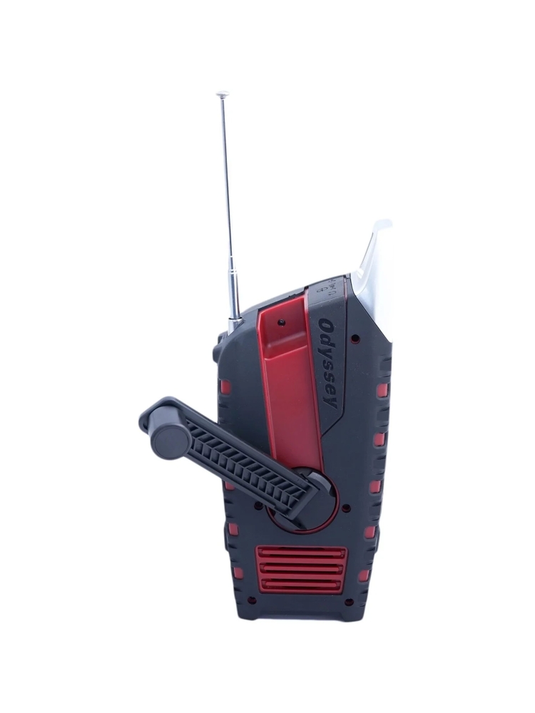 Eton Odyssey DAB+ Noodradio Red/Black E60110553 verlichting online bestellen bij Kathmandu Outdoor & Travel