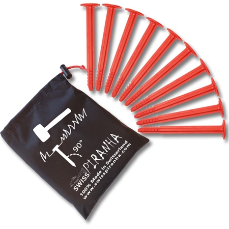 Swiss Piranha  SwissPiranha Pegs RT150 (10 stuks) Rood