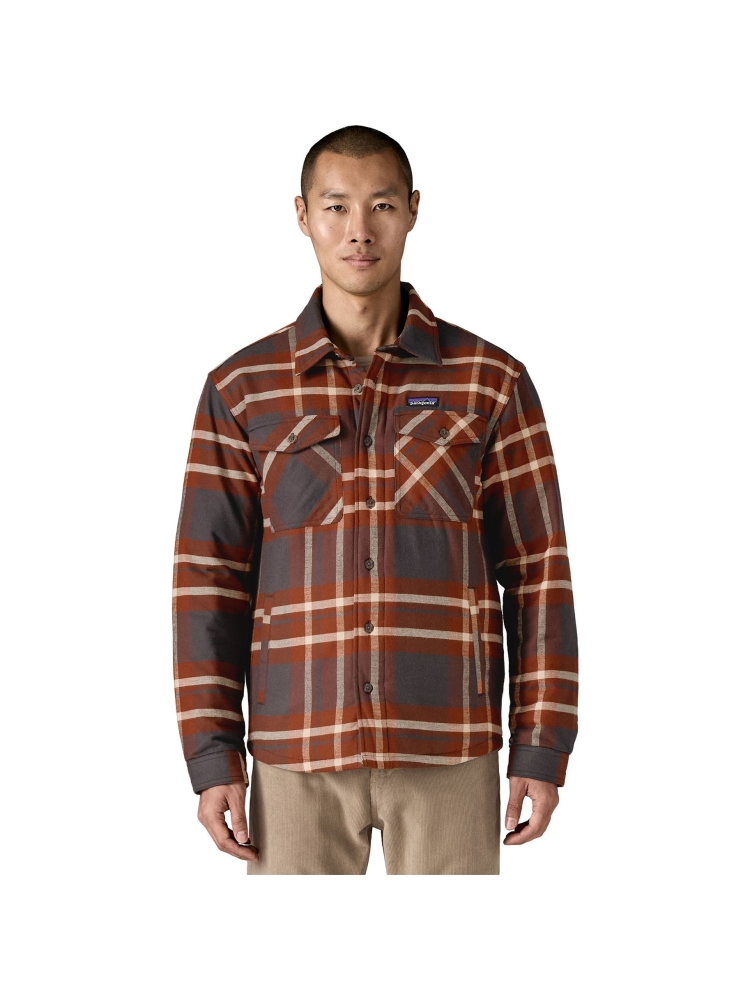 Patagonia Patagonia LW Insulated Fjord Flannel Shirt 20386-AIBL shirts en tops Patagonia LW Insulated Fjord Flannel Shirt Ashore: Ink Black 20386-AIBL shirts en tops online bestellen bij Kathmandu Outdoor & Travel