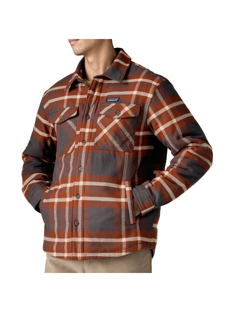 Patagonia Patagonia LW Insulated Fjord Flannel Shirt 20386-AIBL shirts en tops Patagonia LW Insulated Fjord Flannel Shirt Ashore: Ink Black 20386-AIBL shirts en tops online bestellen bij Kathmandu Outdoor & Travel