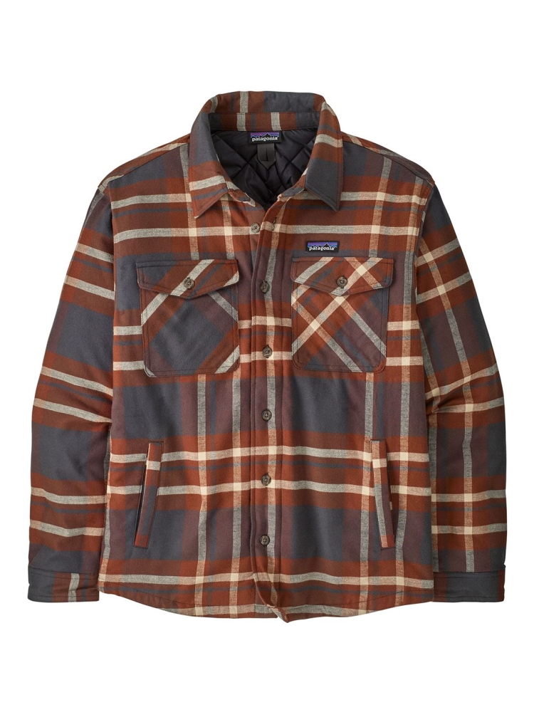 Patagonia Patagonia LW Insulated Fjord Flannel Shirt 20386-AIBL shirts en tops Patagonia LW Insulated Fjord Flannel Shirt Ashore: Ink Black 20386-AIBL shirts en tops online bestellen bij Kathmandu Outdoor & Travel