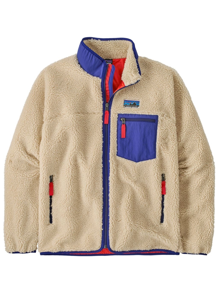 Patagonia Classic Retro-X Jkt Dark Natural 23057-DNAT fleeces en truien online bestellen bij Kathmandu Outdoor & Travel
