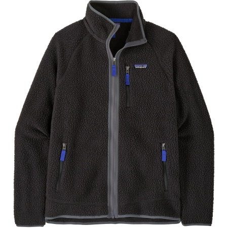 Patagonia  Retro Pile Jkt Black w/Forge Grey 
