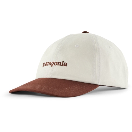Patagonia Fitz Roy Icon Trad Cap Text Logo: Dried Vanilla Patagonia Fitz Roy Icon Trad Cap Text Logo: Dried Vanilla