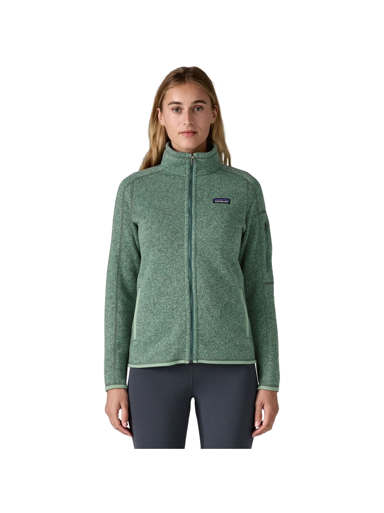 Patagonia Patagonia Better Sweater Jkt Women's 25543-ELGR fleeces en truien Patagonia Better Sweater Jkt Women's Ellwood Green 25543-ELGR fleeces en truien online bestellen bij Kathmandu Outdoor & Travel
