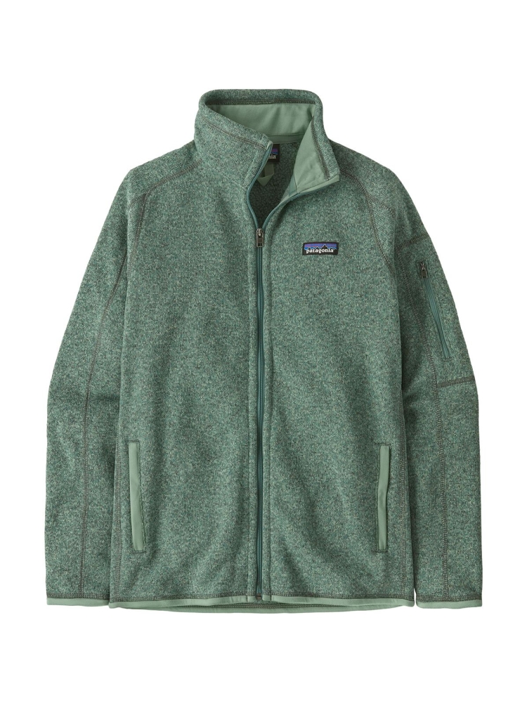 Patagonia Patagonia Better Sweater Jkt Women's 25543-ELGR fleeces en truien Patagonia Better Sweater Jkt Women's Ellwood Green 25543-ELGR fleeces en truien online bestellen bij Kathmandu Outdoor & Travel