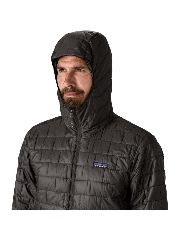 Patagonia Patagonia Nano Puff Hoody 84223-BLK jassen Patagonia Nano Puff Hoody Black 84223-BLK jassen online bestellen bij Kathmandu Outdoor & Travel