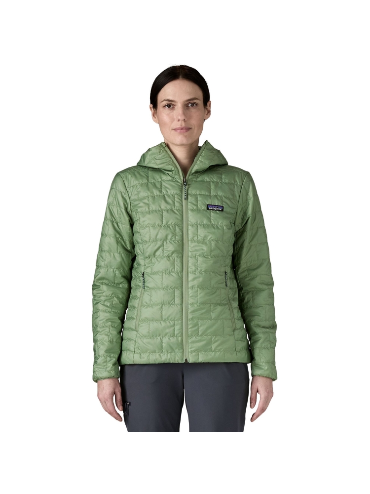 Patagonia Nano Puff Hoody Women's Ellwood Green 84228-ELGR jassen online bestellen bij Kathmandu Outdoor & Travel