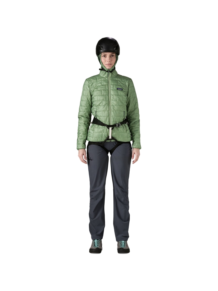 Patagonia Nano Puff Hoody Women's Ellwood Green 84228-ELGR jassen online bestellen bij Kathmandu Outdoor & Travel