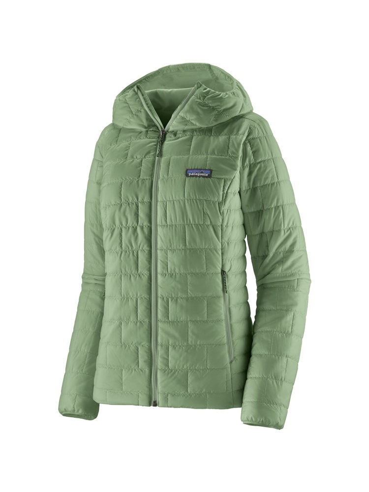 Patagonia Nano Puff Hoody Women's Ellwood Green 84228-ELGR jassen online bestellen bij Kathmandu Outdoor & Travel
