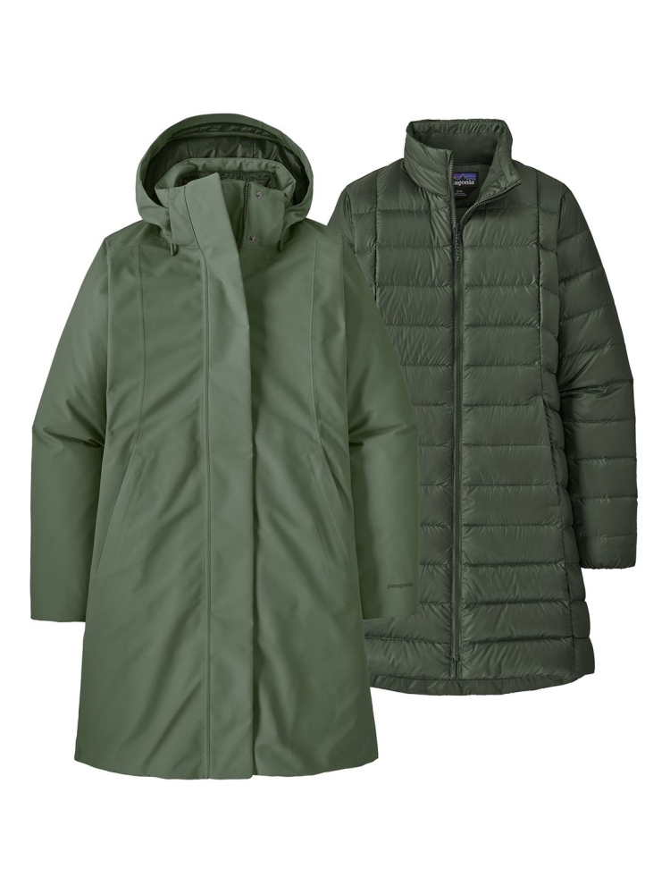 Patagonia Patagonia Tres 3-in-1 Parka Women's 28411-OLGG jassen Patagonia Tres 3-in-1 Parka Women's Old Growth Green 28411-OLGG jassen online bestellen bij Kathmandu Outdoor & Travel