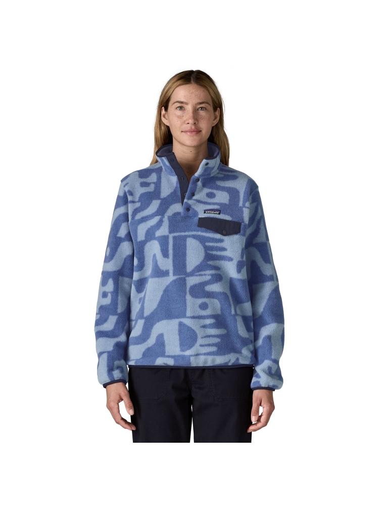 Patagonia Patagonia LW Synch Snap-T P/O Women's 25455-MTBE fleeces en truien Patagonia LW Synch Snap-T P/O Women's Mother Tree: Barnacle Blue 25455-MTBE fleeces en truien online bestellen bij Kathmandu Outdoor & Travel