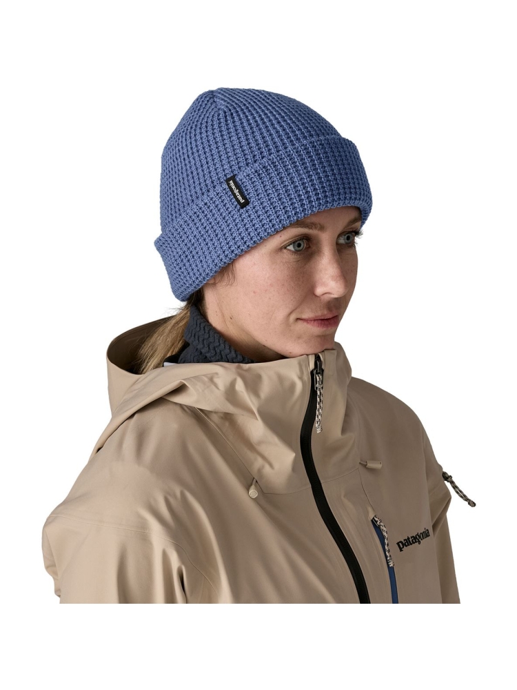 Patagonia Patagonia Snowdrifter Beanie 33385-BNLB kleding accessoires Patagonia Snowdrifter Beanie Barnacle Blue 33385-BNLB kleding accessoires online bestellen bij Kathmandu Outdoor & Travel