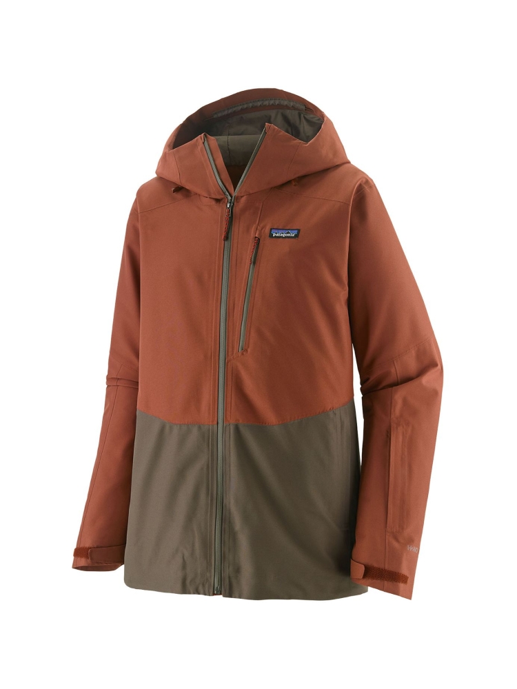 Patagonia Patagonia Powder Town Jkt 31626-DVL jassen Patagonia Powder Town Jkt Dried Vanilla 31626-DVL jassen online bestellen bij Kathmandu Outdoor & Travel