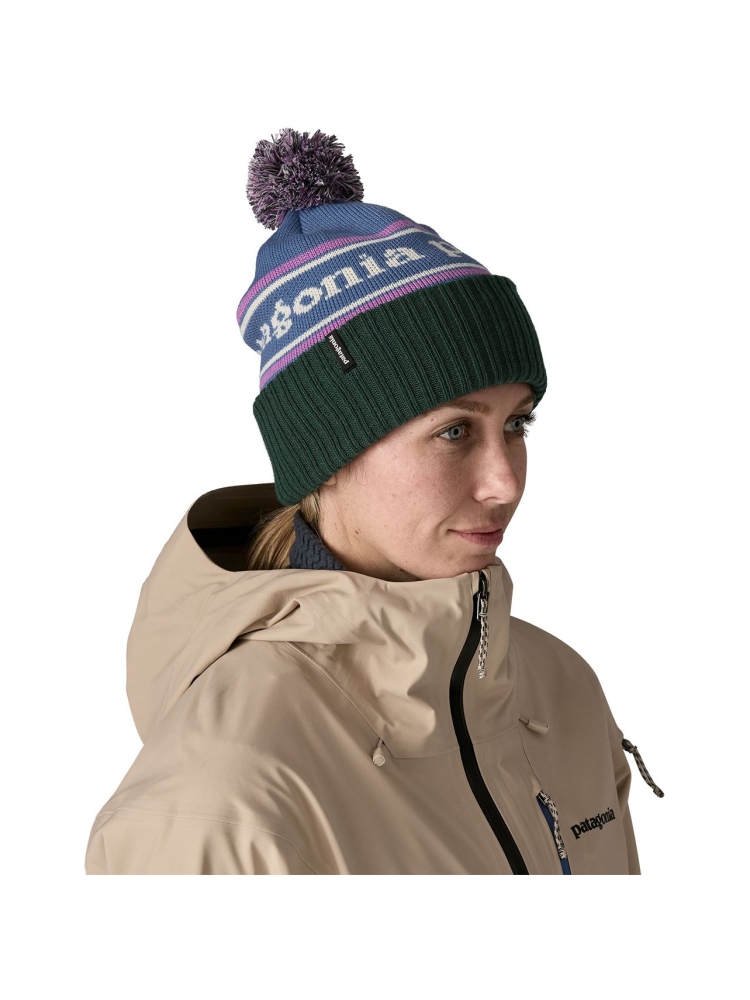 Patagonia Patagonia Powder Town Beanie 29187-PKSB kleding accessoires Patagonia Powder Town Beanie Park Stripe: Barnacle Blue 29187-PKSB kleding accessoires online bestellen bij Kathmandu Outdoor & Travel