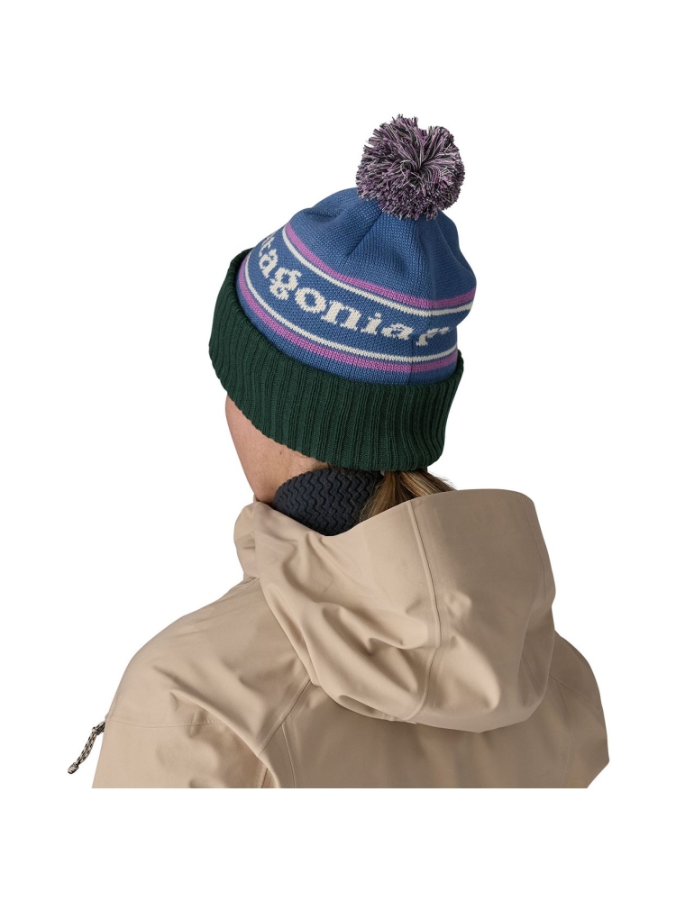 Patagonia Patagonia Powder Town Beanie 29187-PKSB kleding accessoires Patagonia Powder Town Beanie Park Stripe: Barnacle Blue 29187-PKSB kleding accessoires online bestellen bij Kathmandu Outdoor & Travel