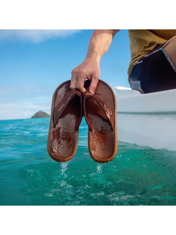 Olukai Pili Fox/Fox 10553-FXFX slippers online bestellen bij Kathmandu Outdoor & Travel