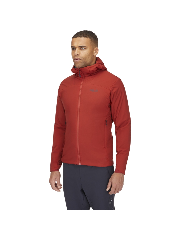 Rab Rab Xenair Alpine Light Jacket QIP-17-TRD jassen Rab Xenair Alpine Light Jacket Tuscan Red QIP-17-TRD jassen online bestellen bij Kathmandu Outdoor & Travel