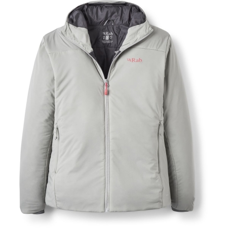 Rab Xenair Alpine Light Jacket Women's Light Zinc Rab Xenair Alpine Light Jacket Women's Light Zinc