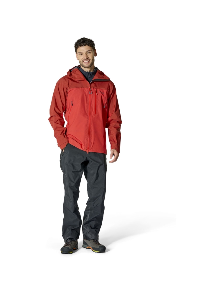 Rab Rab Latok Mountain GTX Jacket QWI-42-TUD jassen Rab Latok Mountain GTX Jacket Tuscan Red/Dark Horizon QWI-42-TUD jassen online bestellen bij Kathmandu Outdoor & Travel